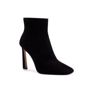 Vince Camuto Black Suede Booties, size 8.5